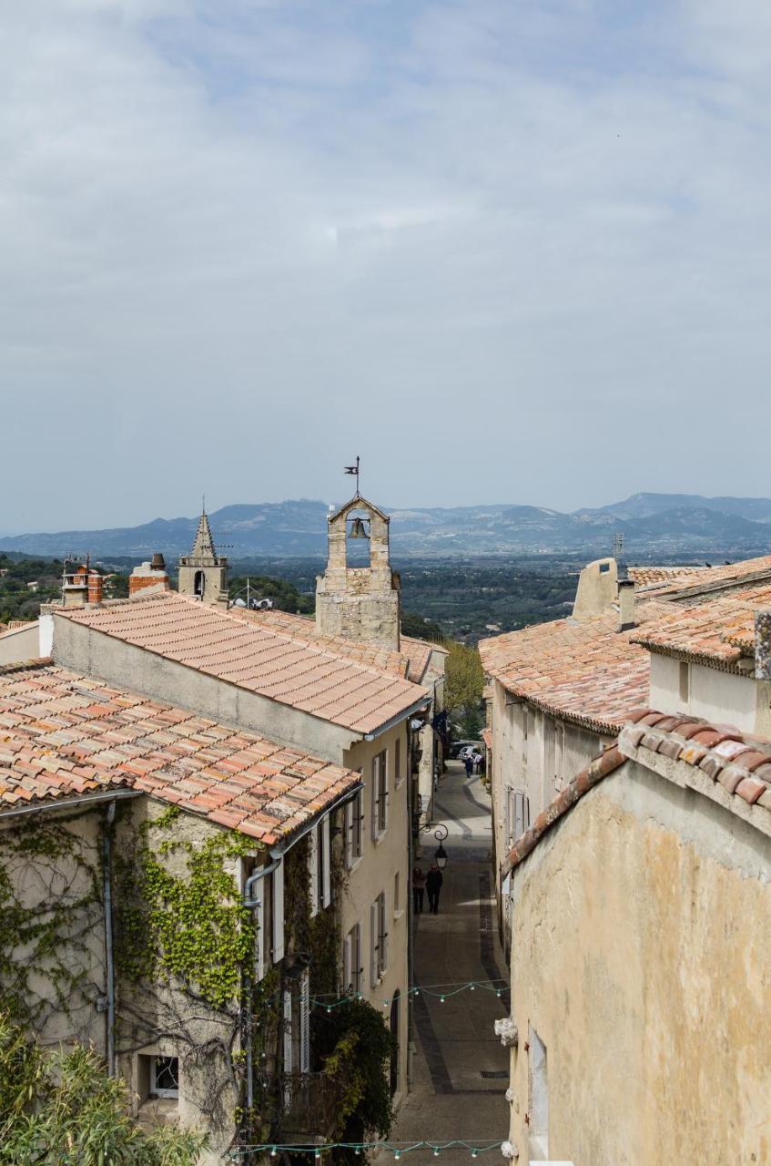 Hotel Les Remparts Venasque Exterior foto
